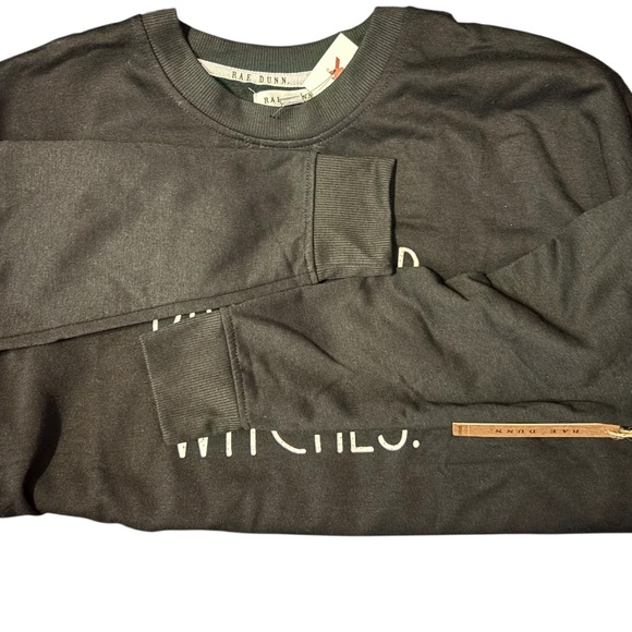 Rae Dunn “Drink Up Witches” Black Halloween Sweatshirt Women’s Size Medium - Picture 5 of 12